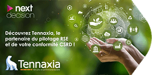 Webinar Next Decision x Tennaxia, partenaire du pilotage RSE et de votre conformité CSRD