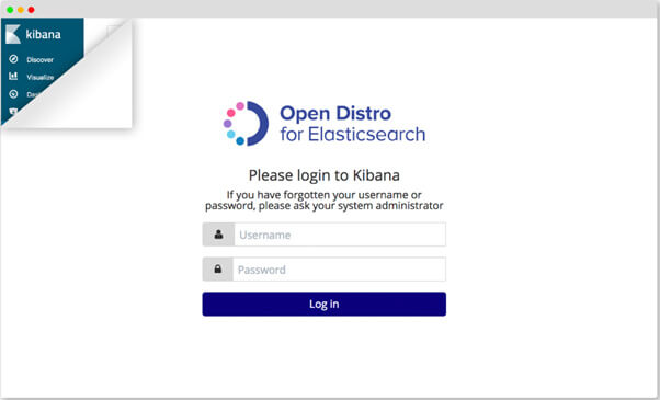 AWS open distro for Elasticsearch