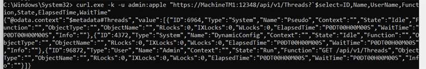 Utilisation des APIs dans Planning Analytics