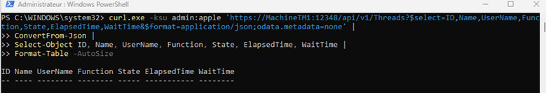 Utilisation des APIs dans Planning Analytics