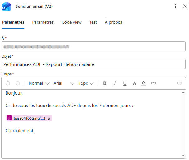 Suivi des performances des flux Azure Data Factory