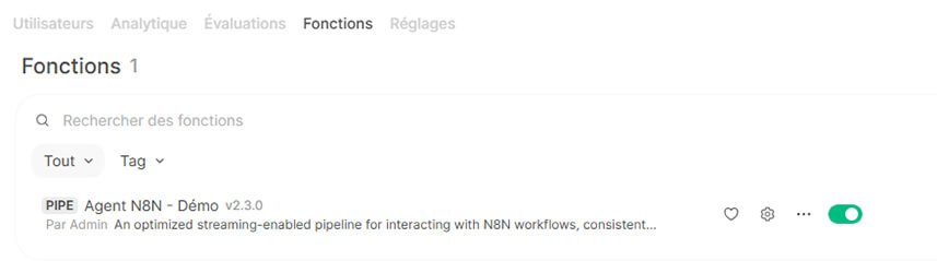 Intégrer n8n dans Open WebUI