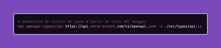 Unifier le Front et le Back : Maîtrisez le Typage End-to-End avec openapi-fetch