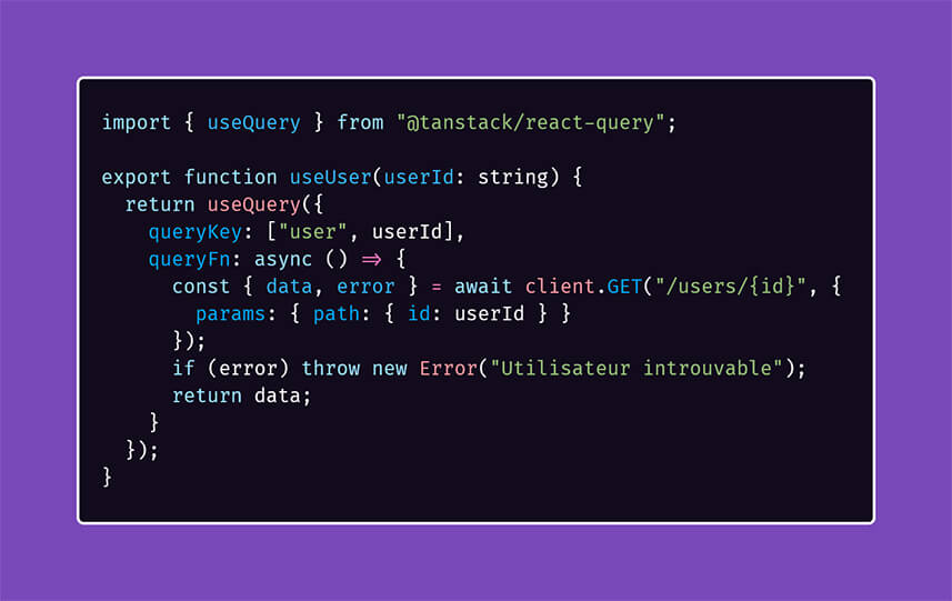 Unifier le Front et le Back : Maîtrisez le Typage End-to-End avec openapi-fetch