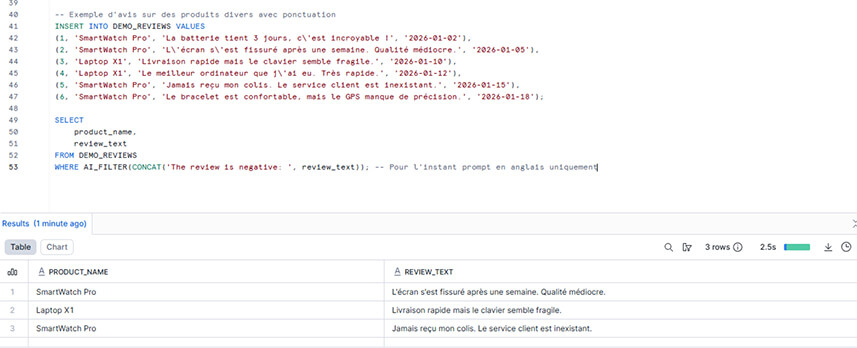 Les nouveautés Snowflake janvier 2026