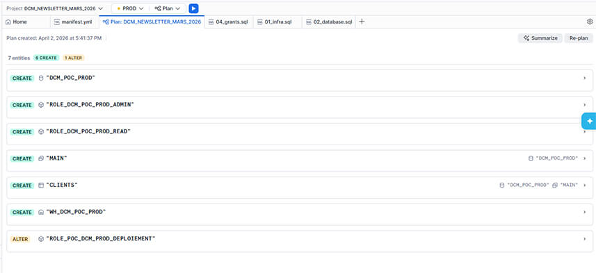 Les nouveautés Snowflake Mars 2026