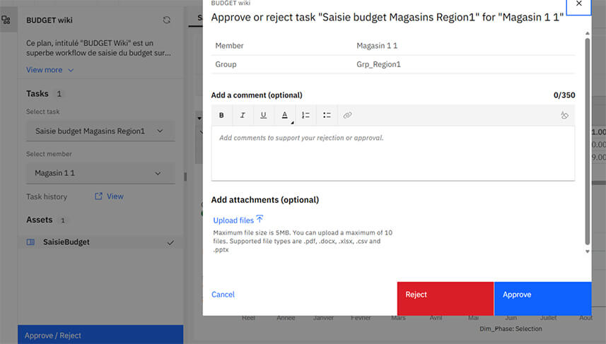 Planning Analytics - La gestion des workflows au sein du Workspace