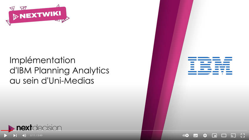 Implémentation d'IBM Planning Analytics au sein d'Uni-Médias