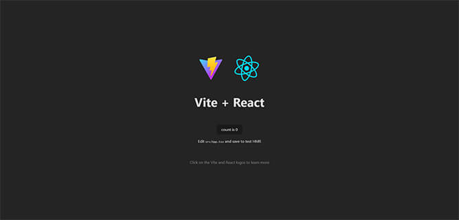 Mettre en place une application web ReactJs avec Vite